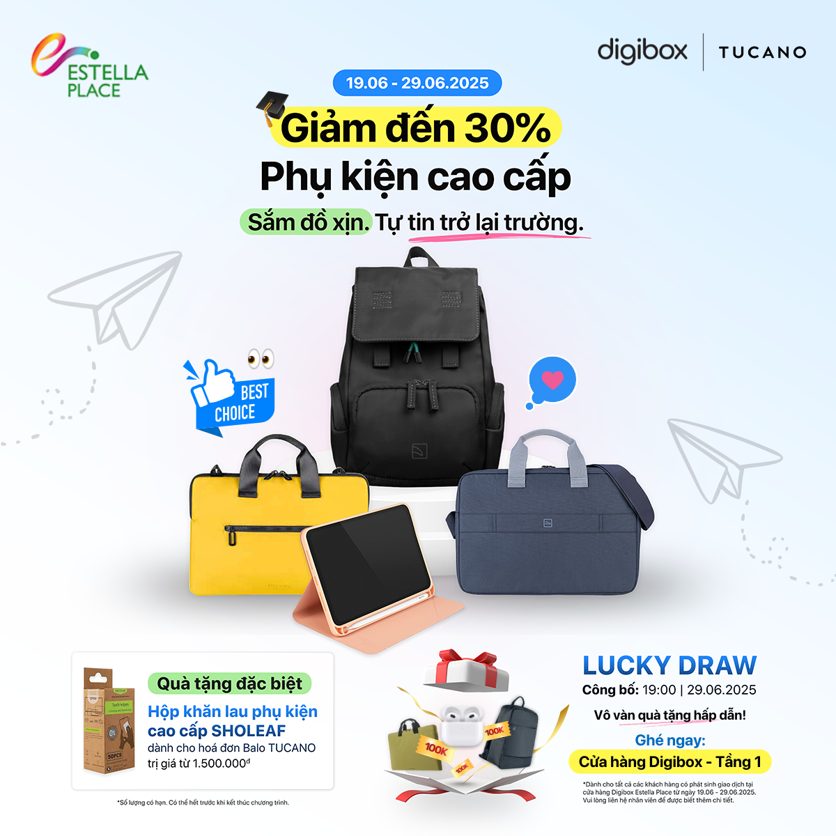 💼 BACK TO SCHOOL - ƯU ĐÃI ĐẾN 30% PHỤ KIỆN CAO CẤP